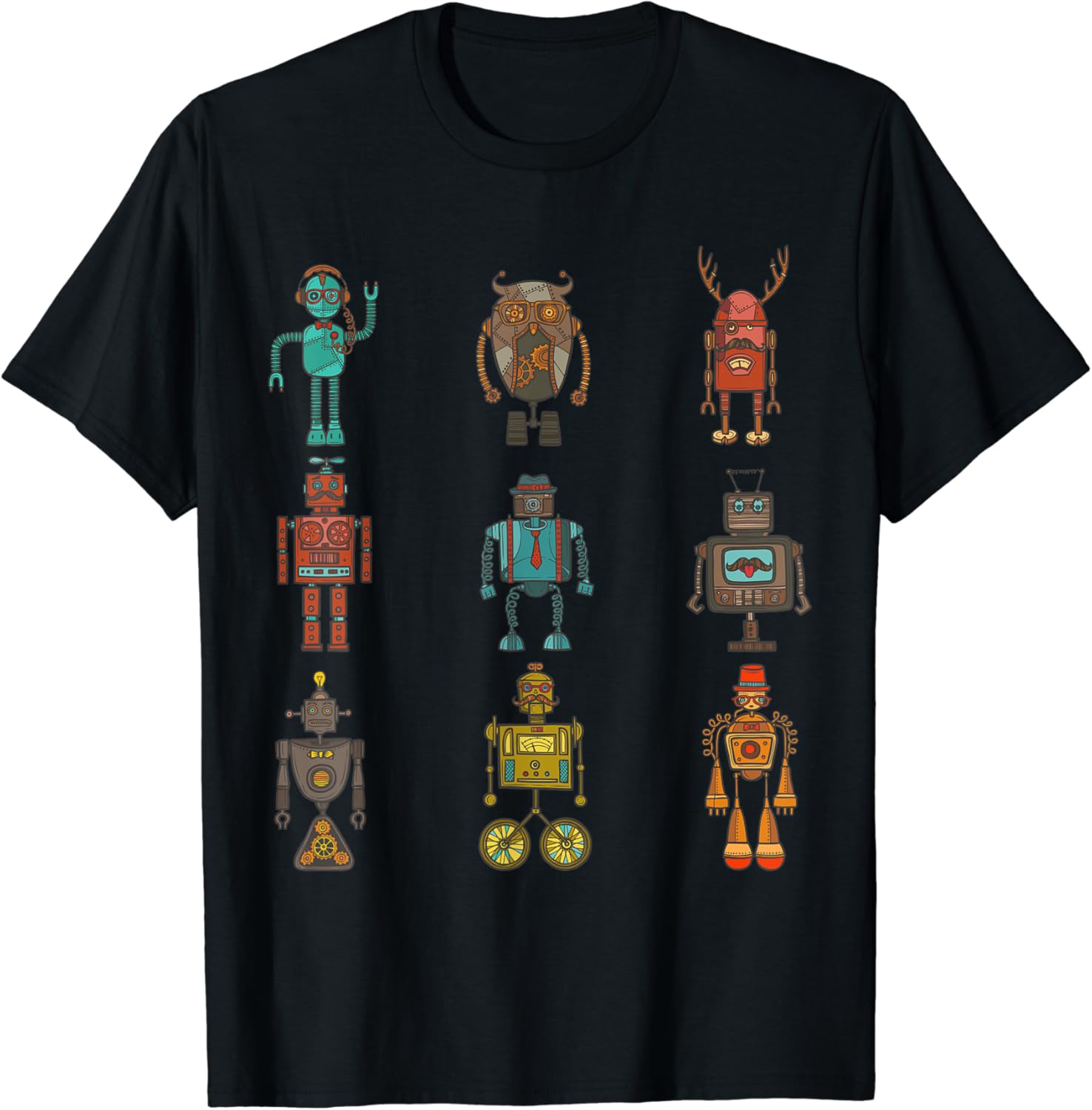 Funny Robot Technology Computer Science Children TShirt